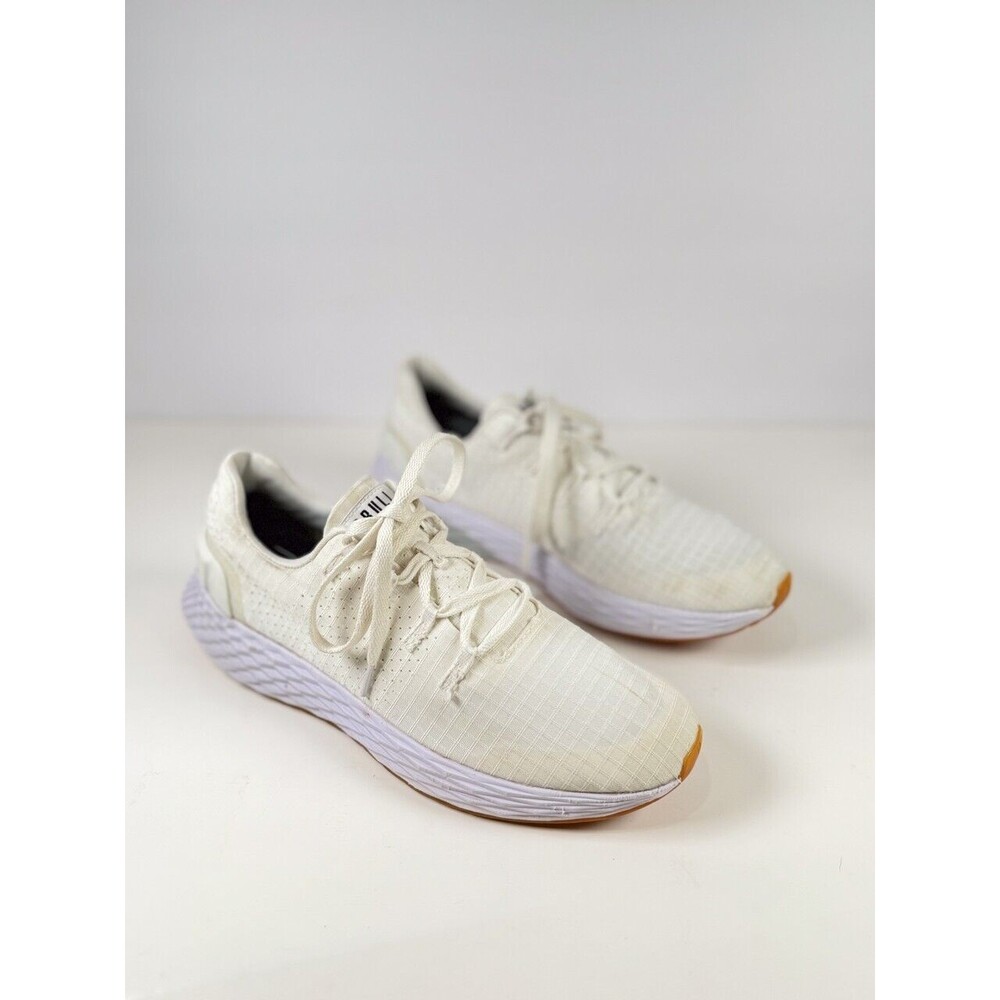 Nobull Adult Shoes White Allday Ripstop Athletic Running Sneaker Women 9.5 Men 8